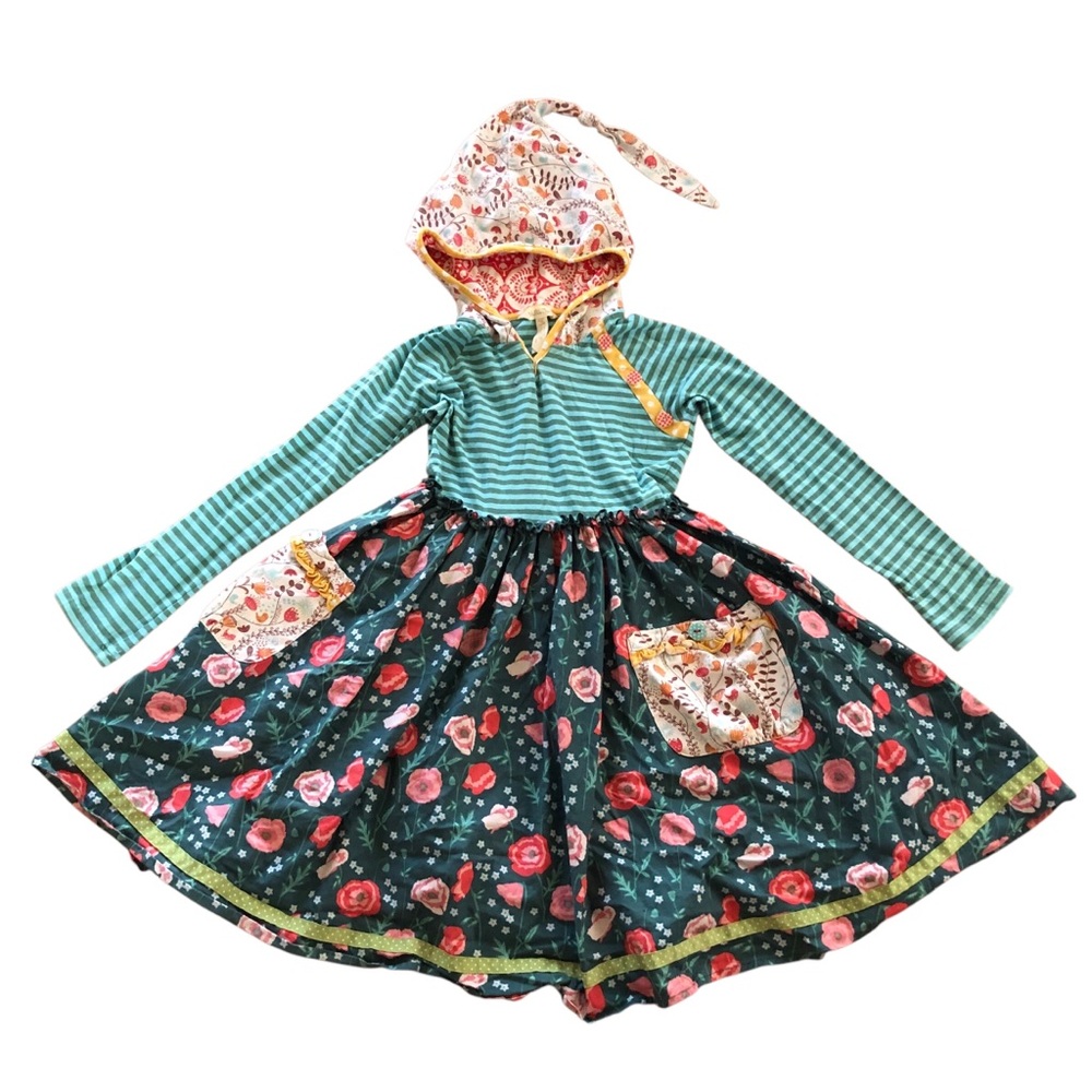 Matilda Jane Floral Dress with Hood